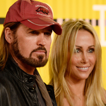 Recording artist Billy Ray Cyrus (L) and Tish Cyrus attend the 2015 MTV Video Music Awards at Microsoft Theater on August 30, 2015 in Los Angeles, California