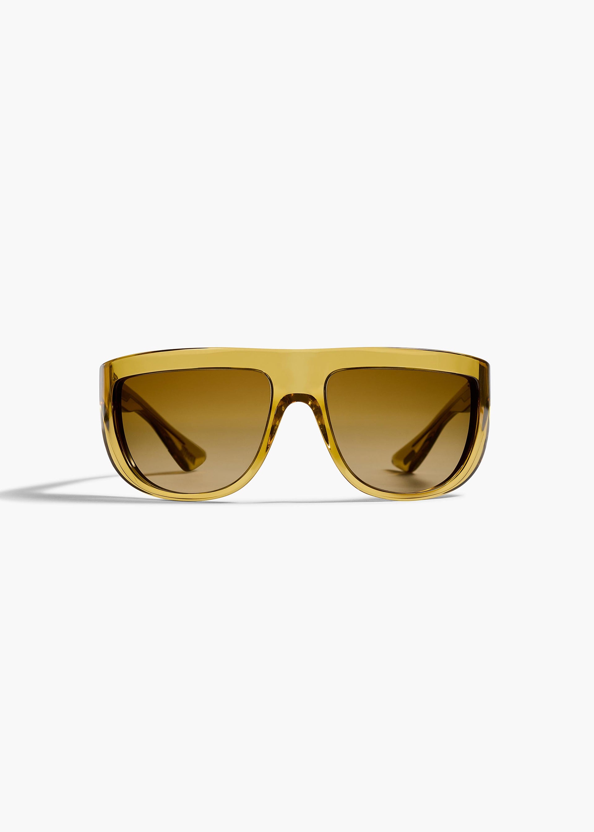Khaite X Oliver Peoples 1974c in Dark Honey and Amaretto Gradient - O/s / Dark Honey / Amaretto Gradient / 100%ac/100%nylon