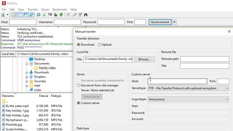 Filezilla