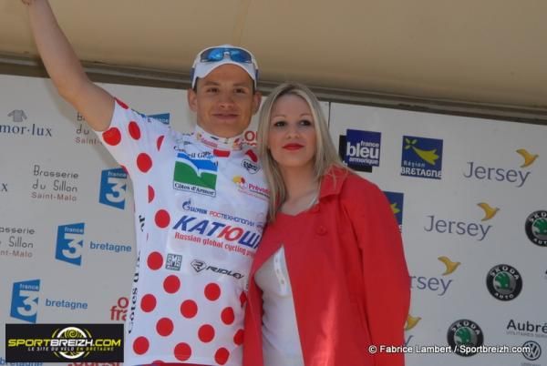 Arkimed Arguelyes Rodriges (Itera - Katusha) was the most aggressive rider during the queen stage of Bretagne