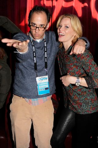 David Wain and Elizabeth Banks at Sundance Film Festival 2014