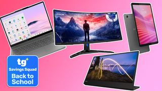 Collage of Lenovo devices on sale