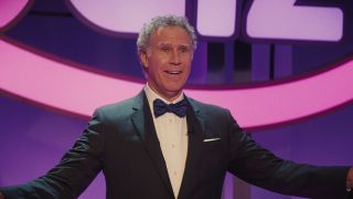 Will Ferrell as Terry McTeer in 20th Century Studios' QUIZ LADY, exclusively on Hulu.