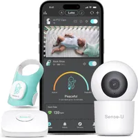 Sense-U Baby Monitor Sock Shoe Bundle