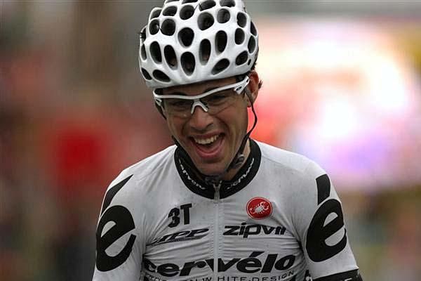 Philip Deignan (Cerv&eacute;lo TestTeam) was obviously happy with his win.