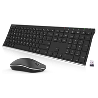 Arteck Wireless Keyboard and Mouse Combo:  $39