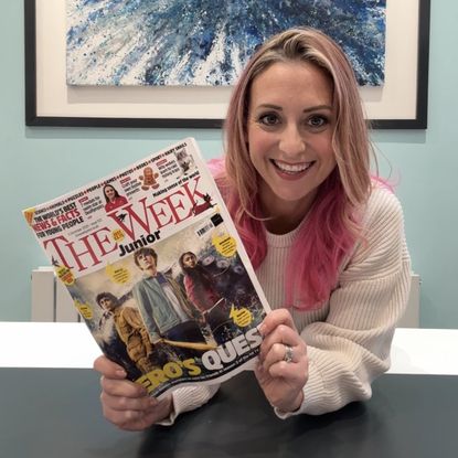 Tori Moone with The Week Junior