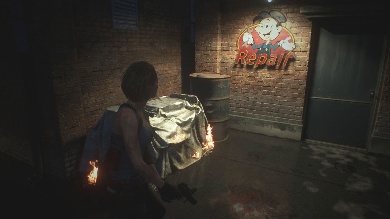 Resident Evil 3 Remake Bolt Cutters Downtown Garage Raccoon City