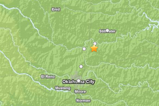 earthquake map