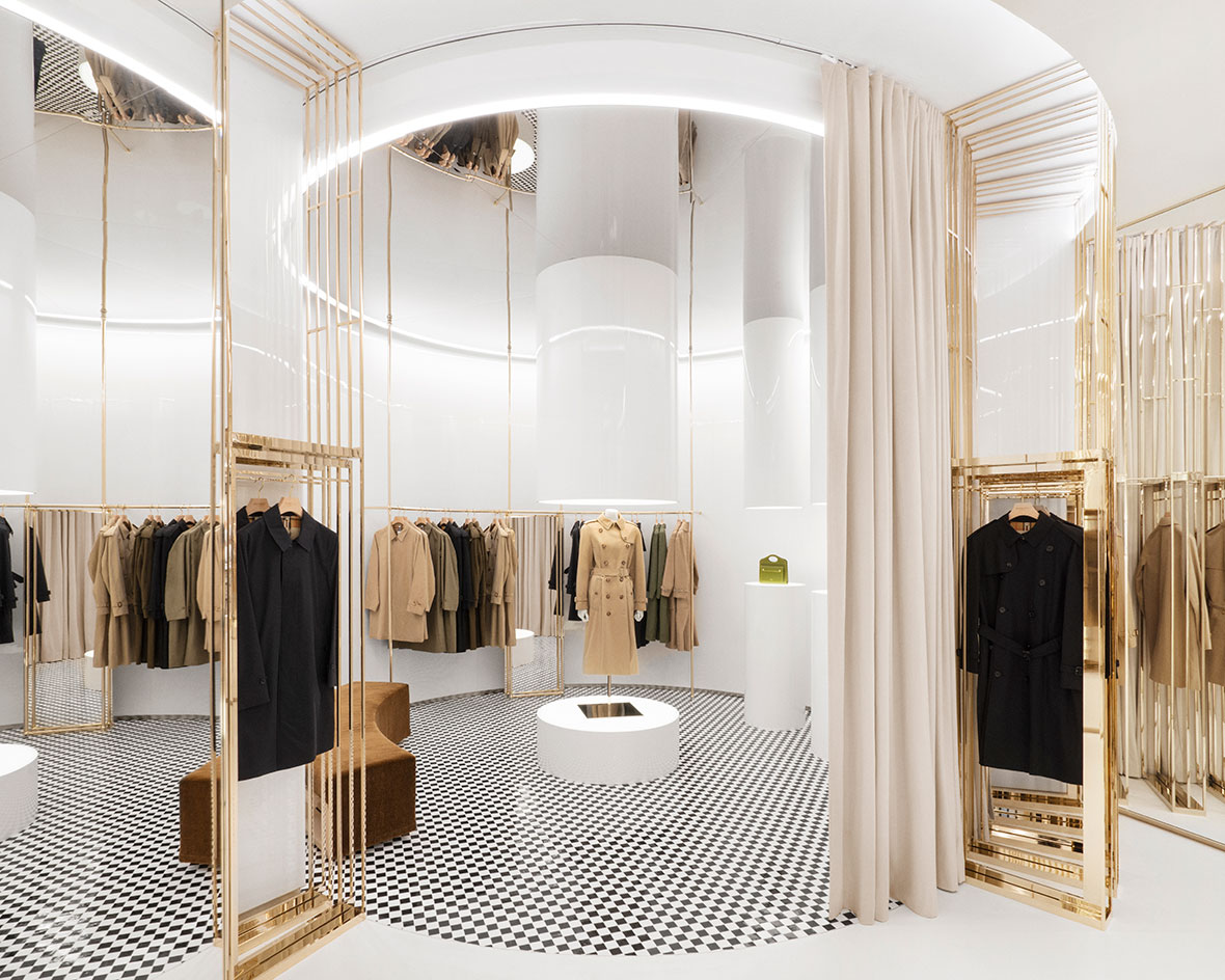 Tour Burberry's new Sloane Street flagship store in London