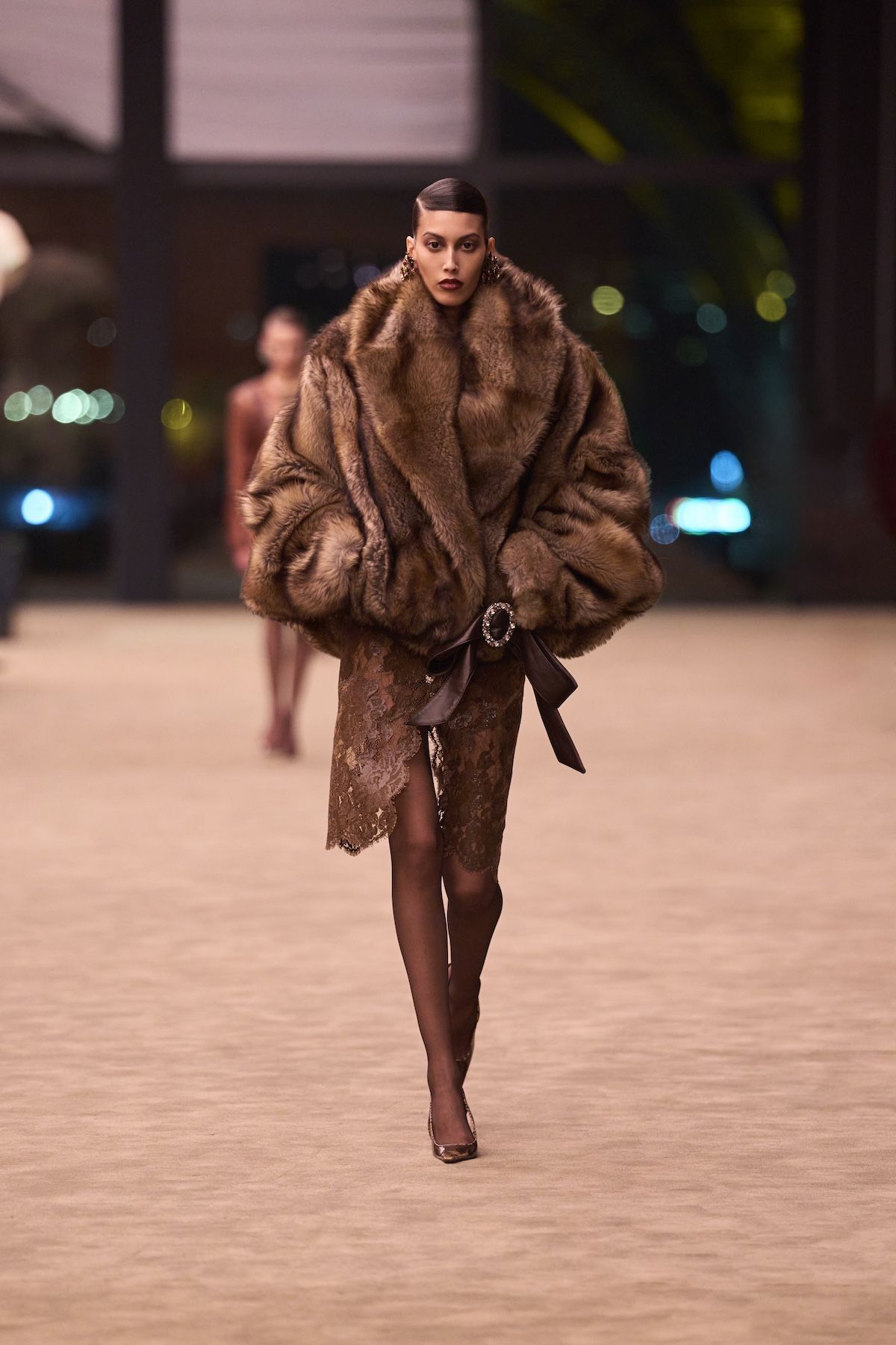 Saint Laurent A/W 2026 womenswear show at Paris Fashion Week