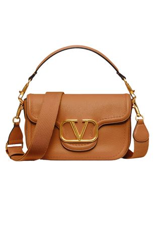 Alltime Grainy Calfskin Shoulder Bag