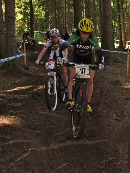Mary McConneloug battles in the Czech Republic