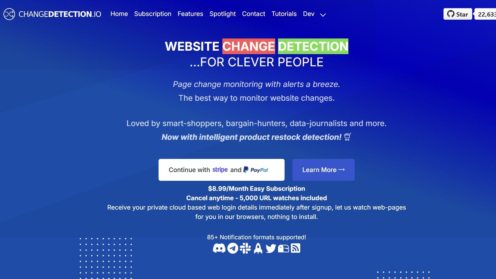 I tried out Change Detection, a great website content monitoring tool for beginners and small businesses with a low budget