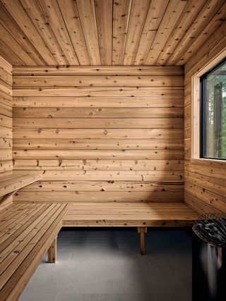 Shadowbox by The Ranch Mine sauna timber
