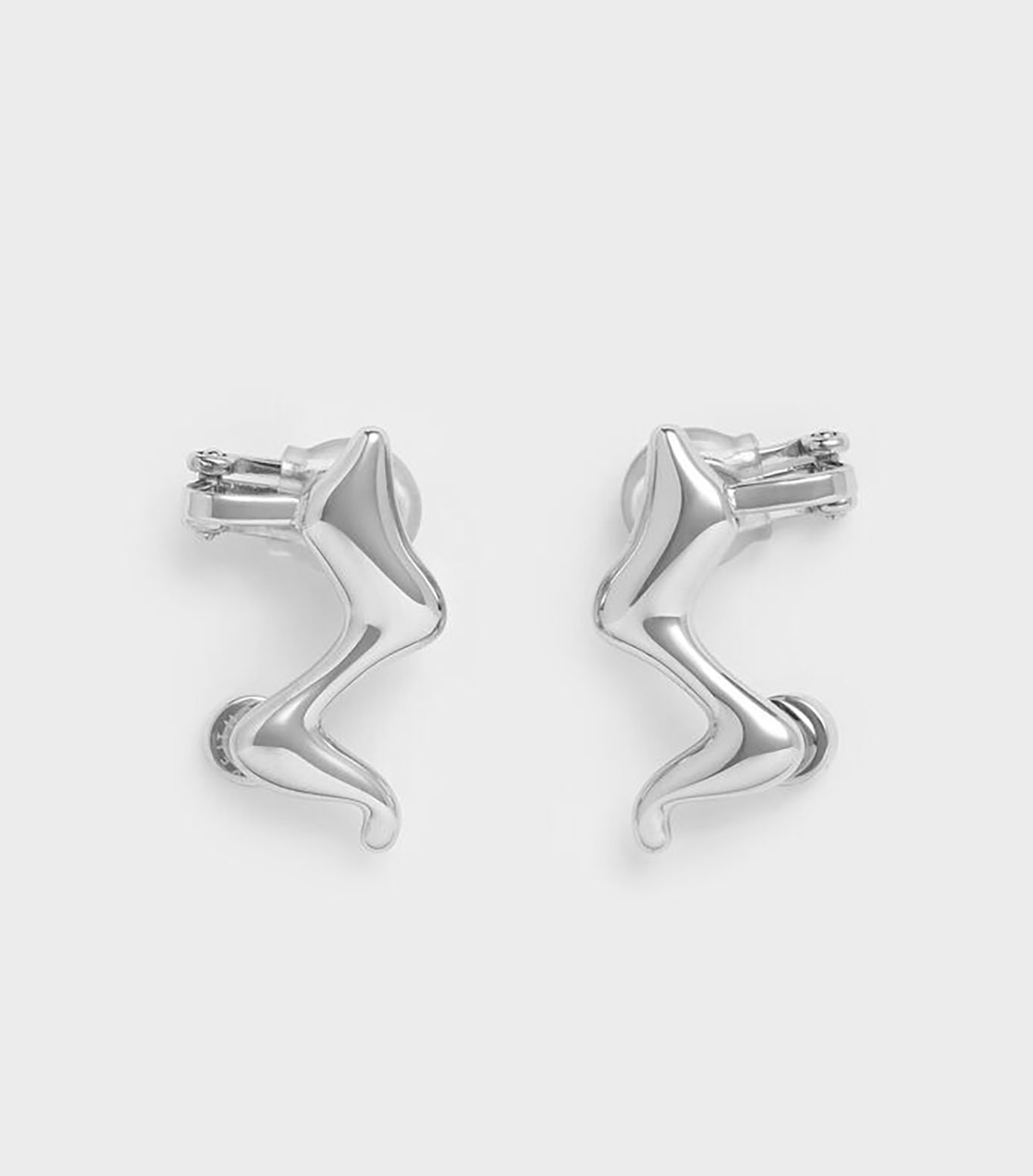 Charles &amp;amp; Keith, Emilia Wavy Stud Earrings