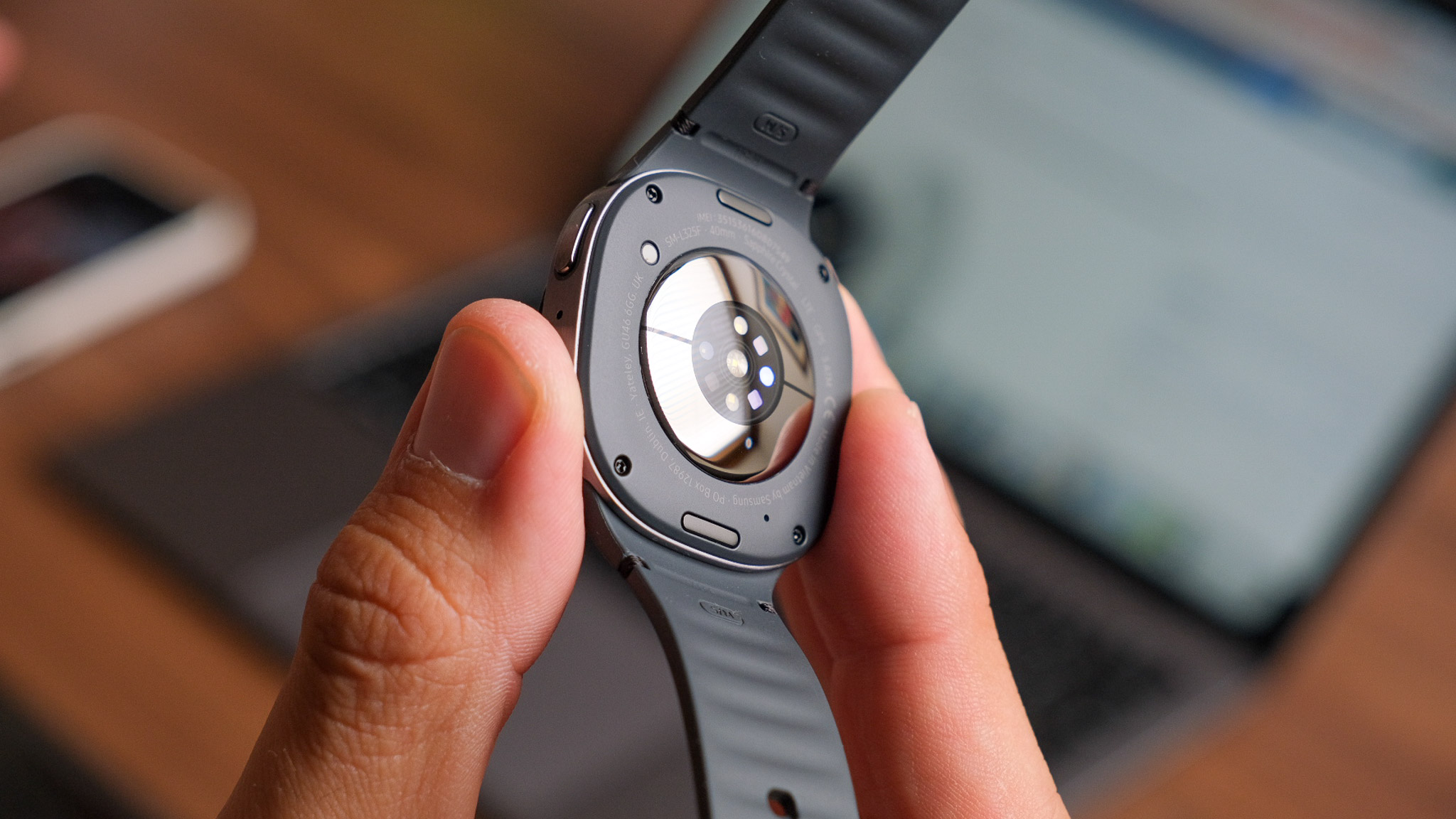 Samsung Galaxy Watch 8 in hand