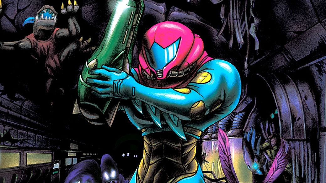 Samus Aran in Metroid Fusion