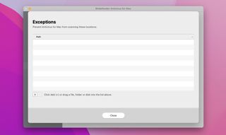 Bitdefender Premium Security for Mac app screen shot