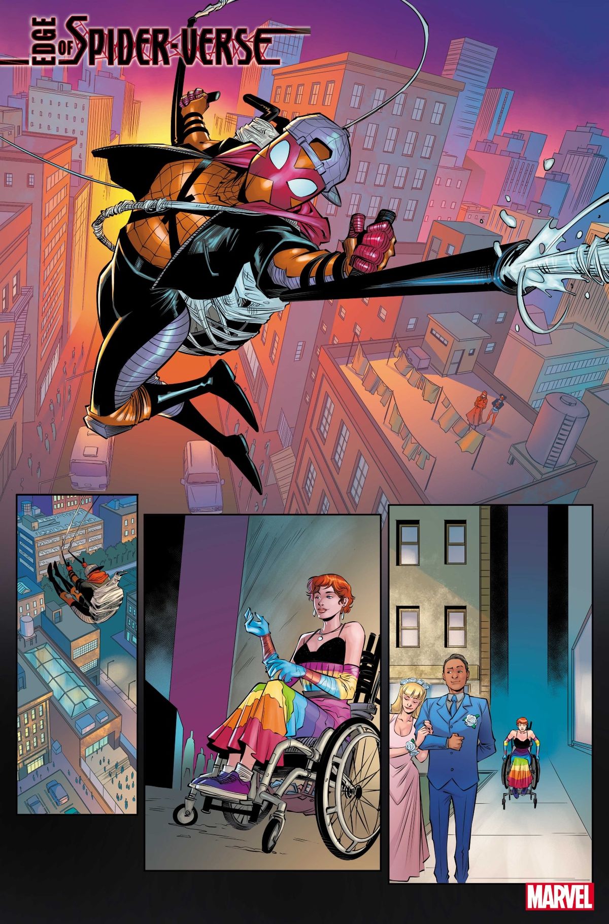 Edge of Spider-Verse #4 art