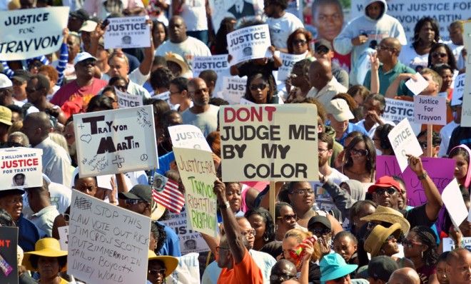 Trayvon Martin protest