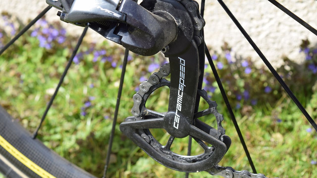 The bike was shot after a team training ride