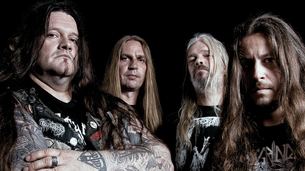 A press shot of Asphyx in 2016