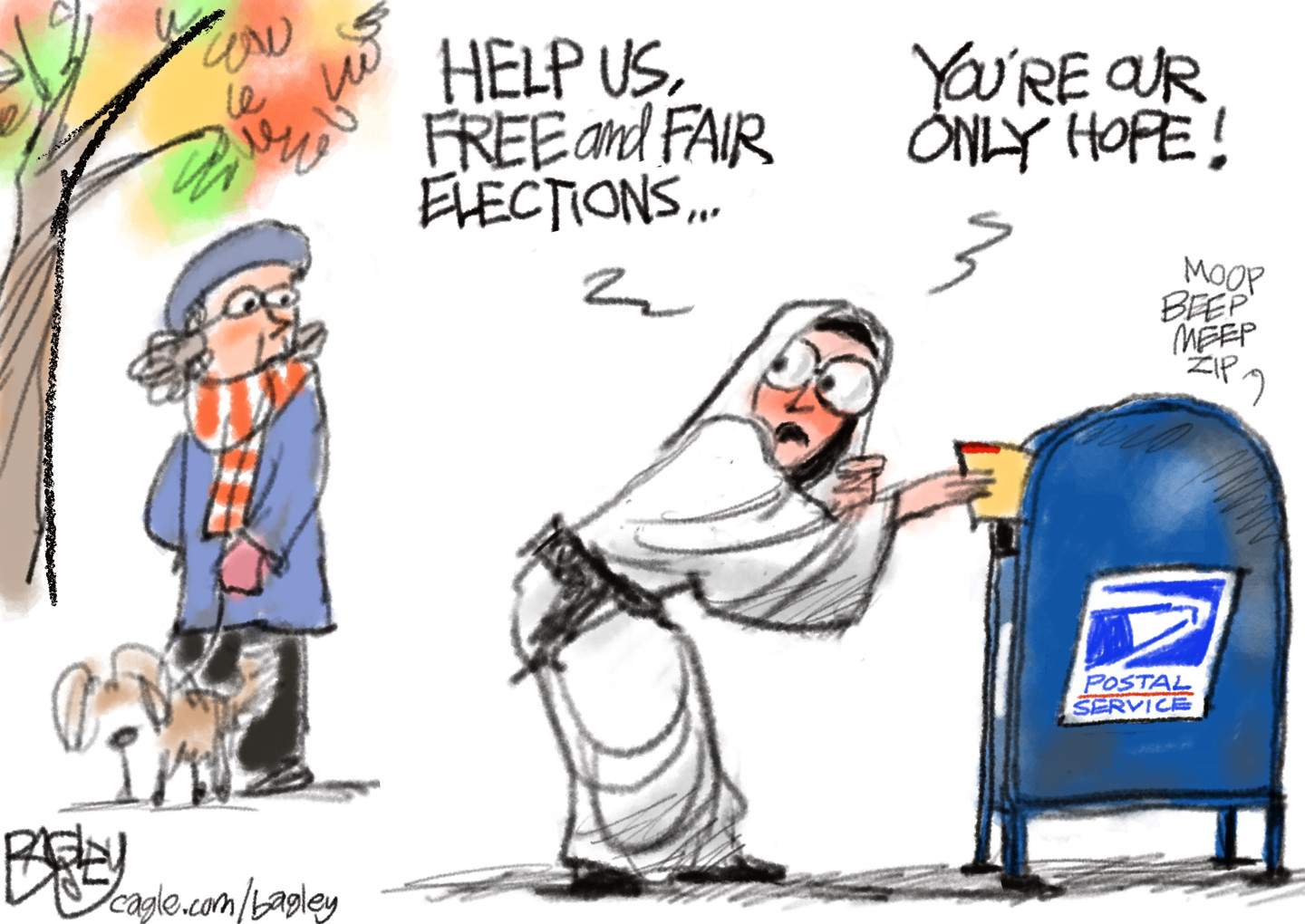 Political Cartoon