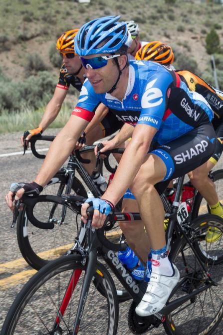 Christian Vande Velde (Garmin Sharp) back to racing after his Tour de France crashes.