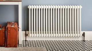 types of radiator column radiator in hallway