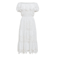 Battenberg-Lace Linen Dress, was £749 now £524.30 | Ralph Lauren