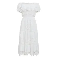Battenberg-Lace Linen Dress, was £749 now £524.30 | Ralph Lauren