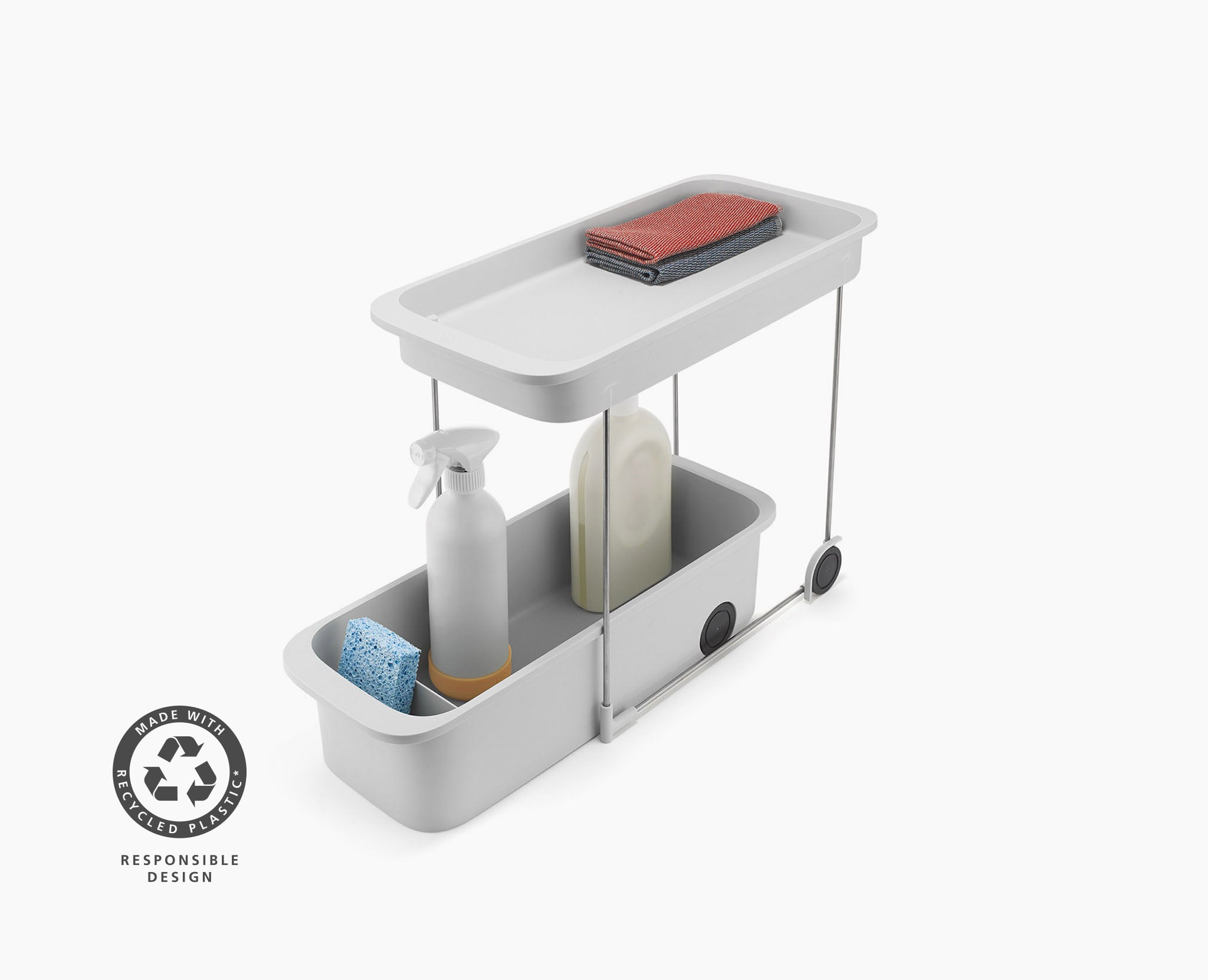 Cupboardstore&amp;trade; 2-Tier Easy-Access Storage Caddy