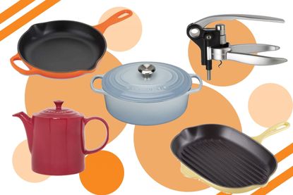 A collection of the best Le Creuset products discounted on Cyber Monday