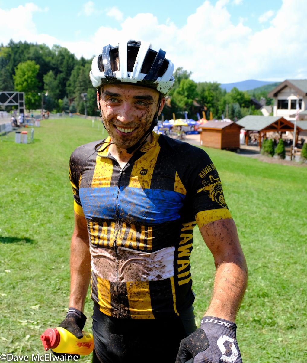 Martin Loo (Hawaii Express) was happy with his first UCI win.