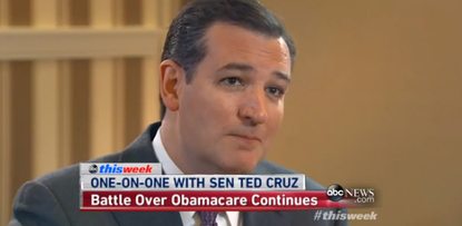 Ted Cruz fantasizes that Democrats might help him repeal 'every single word' of ObamaCare