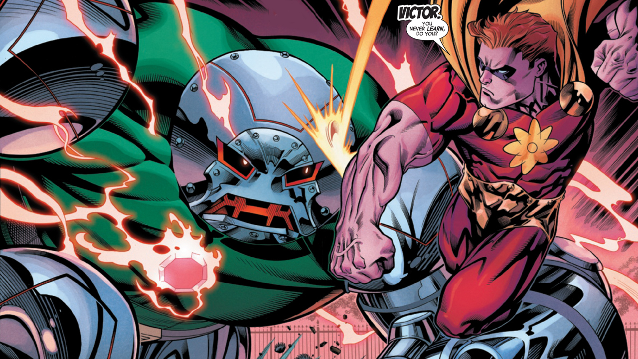 Doctor Doom gets a startling upgrade in Heroes Reborn #1 preview ...