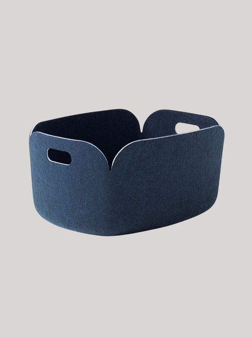 Restore Storage Basket, Midnight Blue
