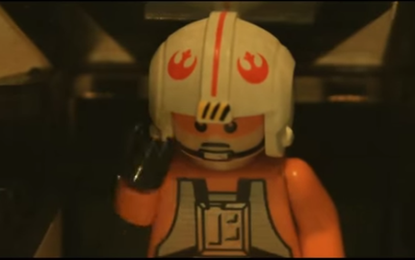 Here's a Lego version of the Star Wars: The Force Awakens trailer