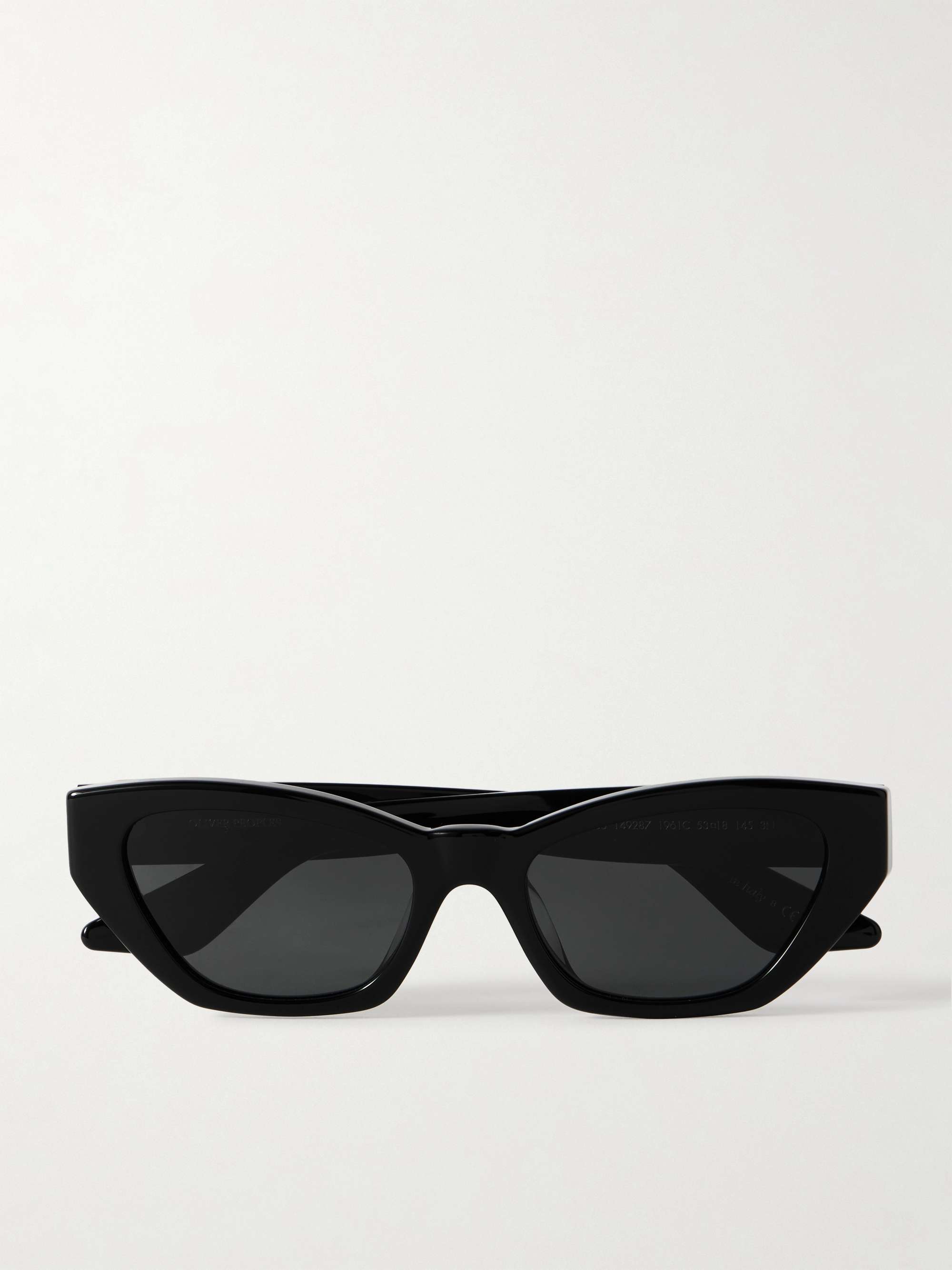 + Khaite 1961c Cat-Eye Acetate Sunglasses