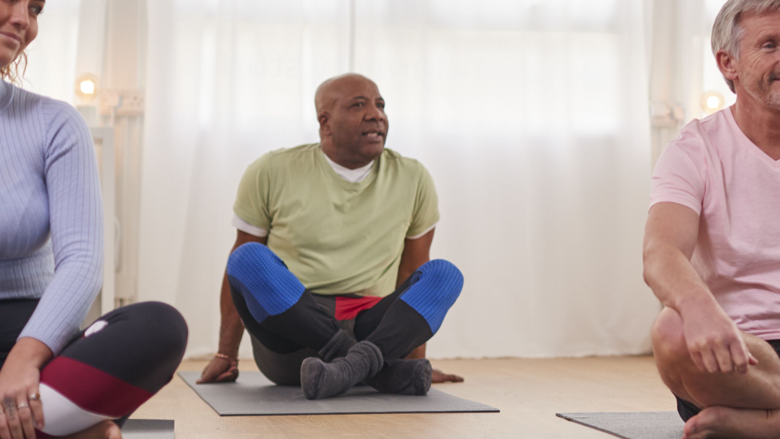 If you struggle to sit cross-legged, a Pilates instructor suggests opening your hips with these four exercises