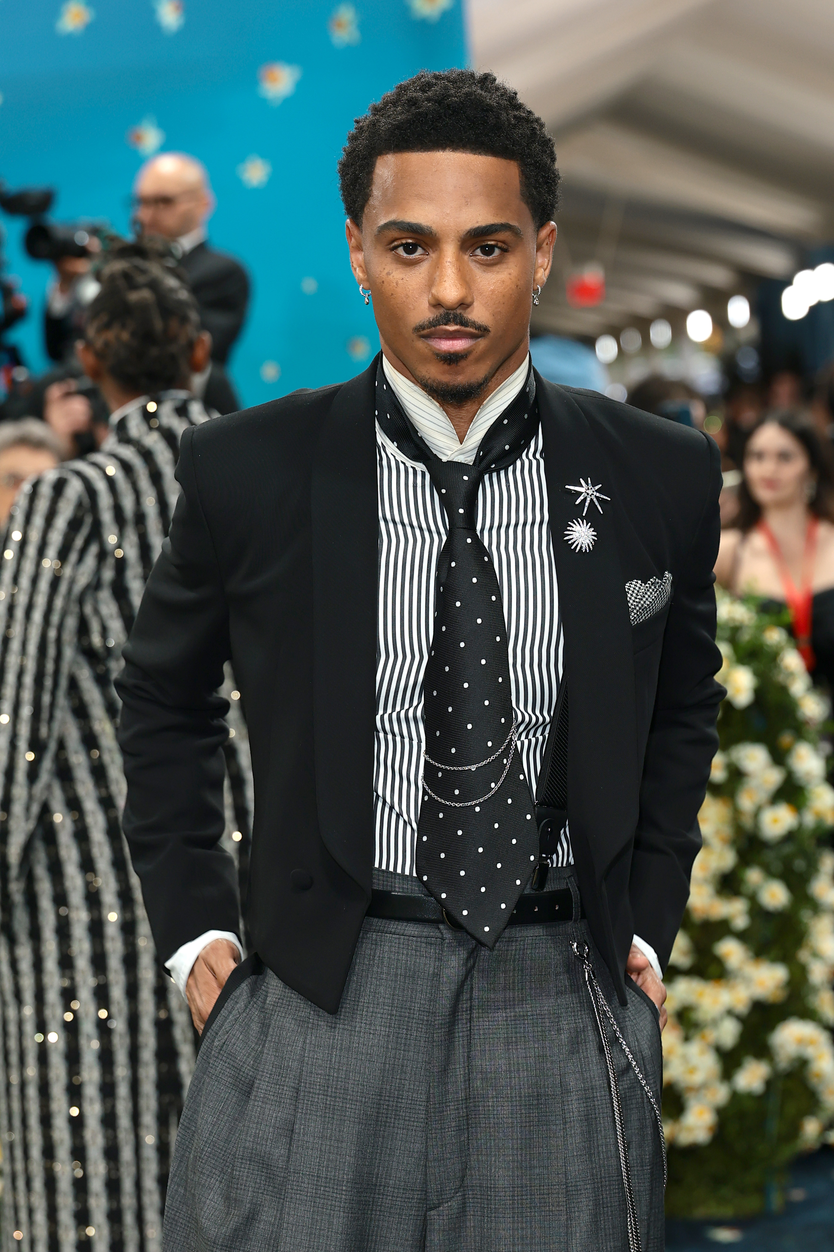 Keith Powers at the 2025 Met Gala
