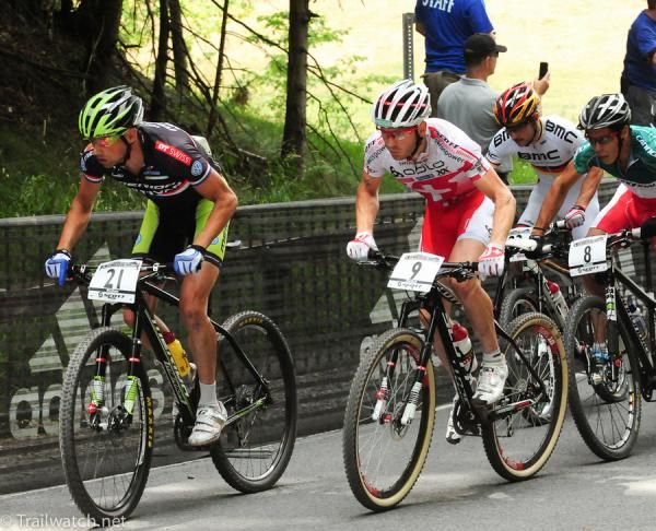 Rudi Van Houts (Multivan Merida) taking the hole shot