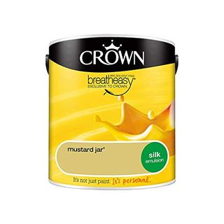 Crown Retail Core Emulsion Silk Mustard Jar 2.5 L