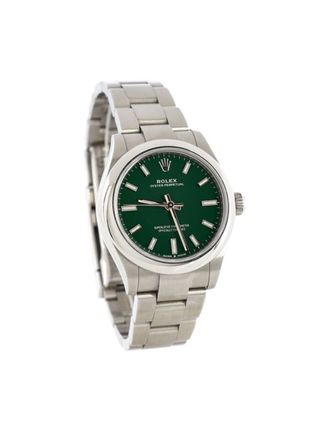 Oyster Perpetual Green Automatic Watch Stainless Steel 31