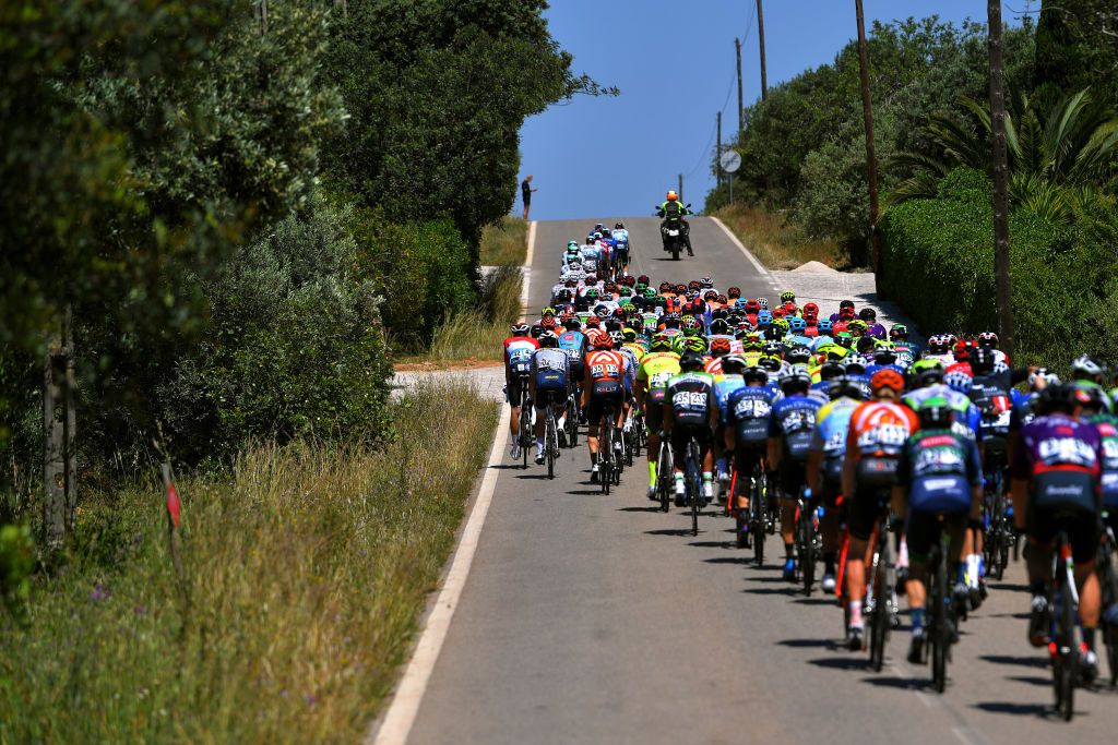 The Volta ao Algarve peloton