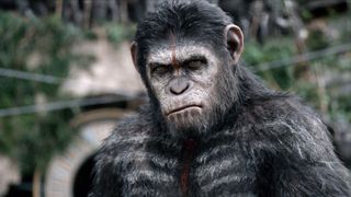 Andy Serkis as Caesar in Dawn of the Planet of the Apes