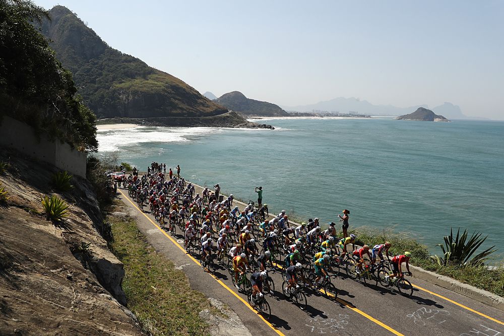 2016 Olympic Games men's road race at Fort Copacabana