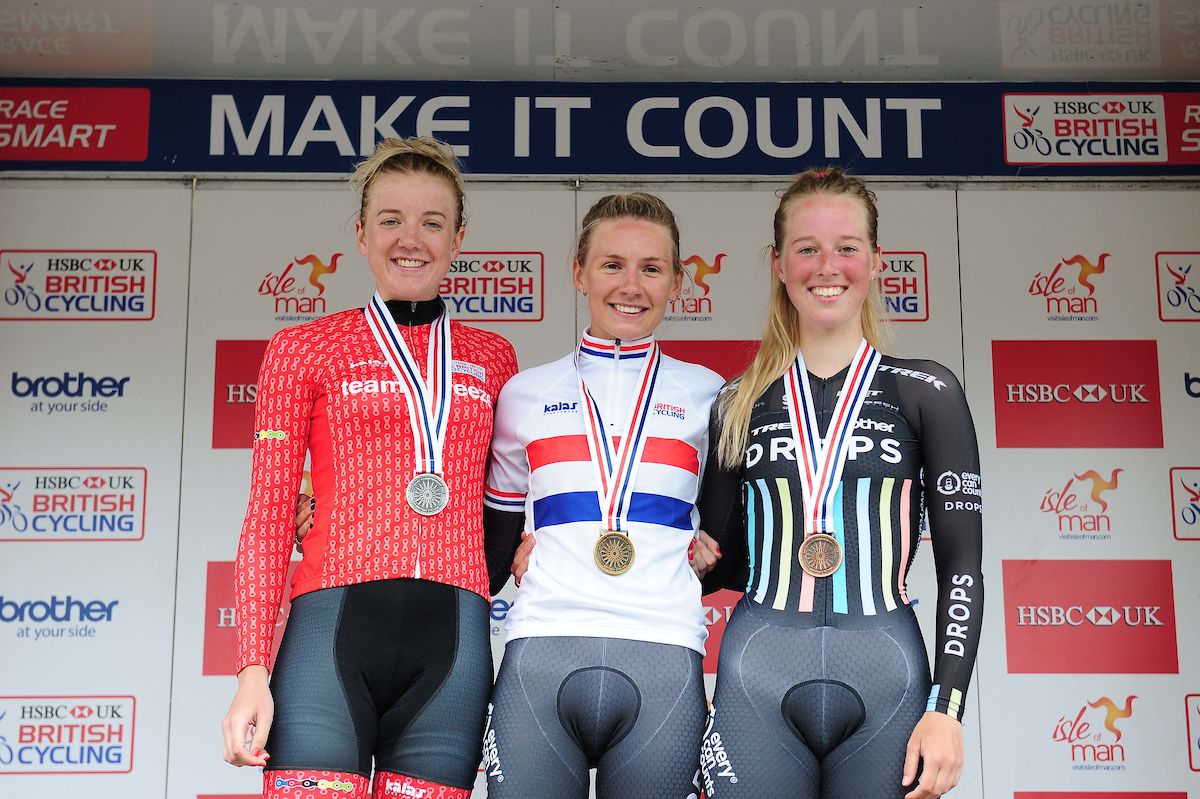Anna Christian won the under 23 British time trial championships