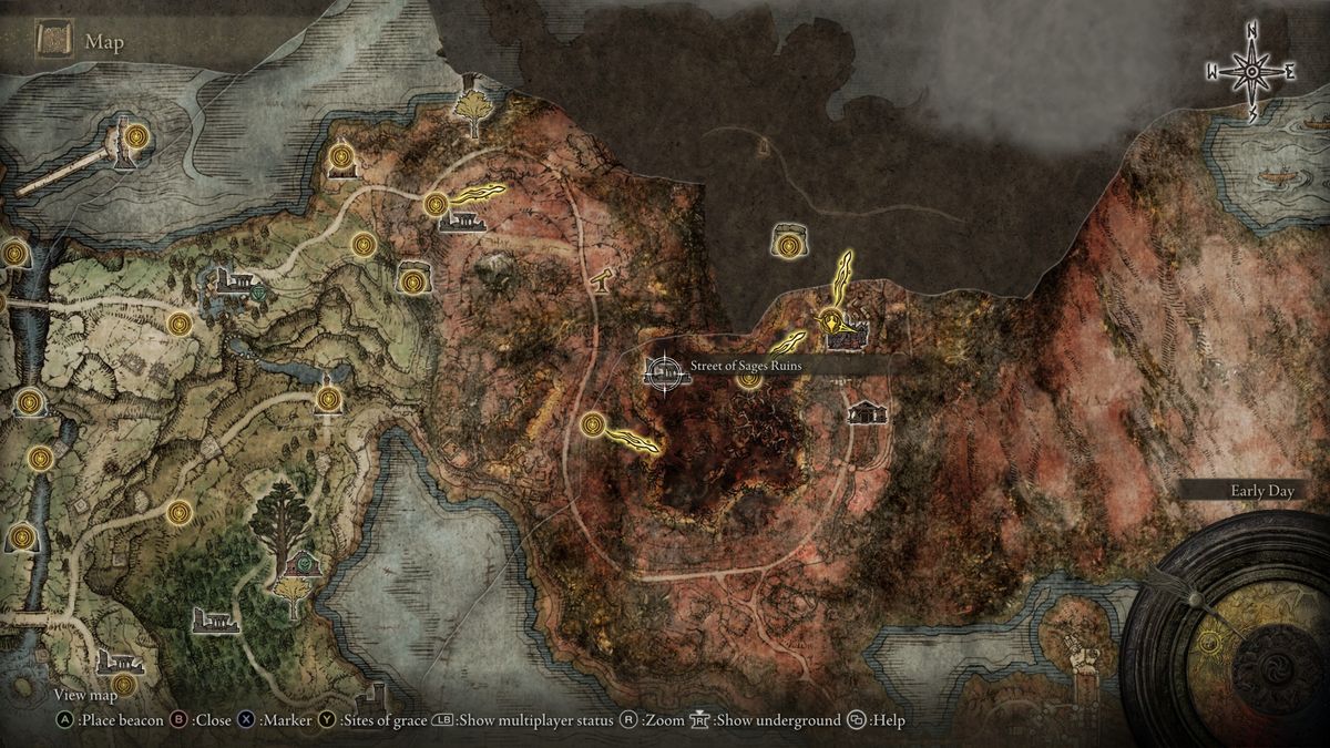 rock sling map location